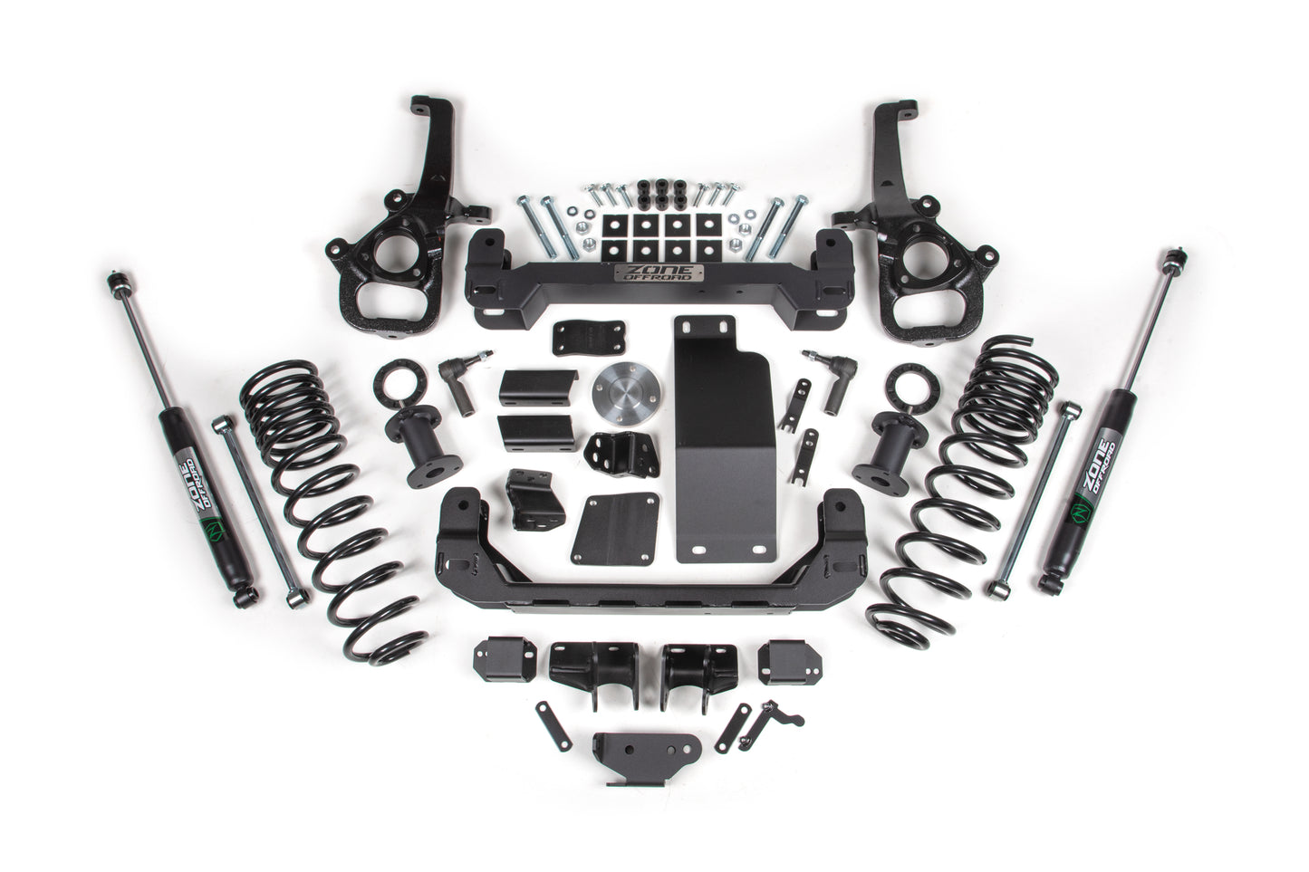 Zone Offroad 2025 Ram 1500 4WD 6in Front 5in Rear Susp. Lift System - Std Bore - Nitro Rear Shocks ZOND149N