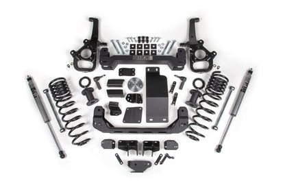 Zone Offroad 2025 Ram 1500 4WD 6in Front 5in Rear Susp. Lift System - Lrg Bore - Fox Adv Rear Shocks ZOND150F
