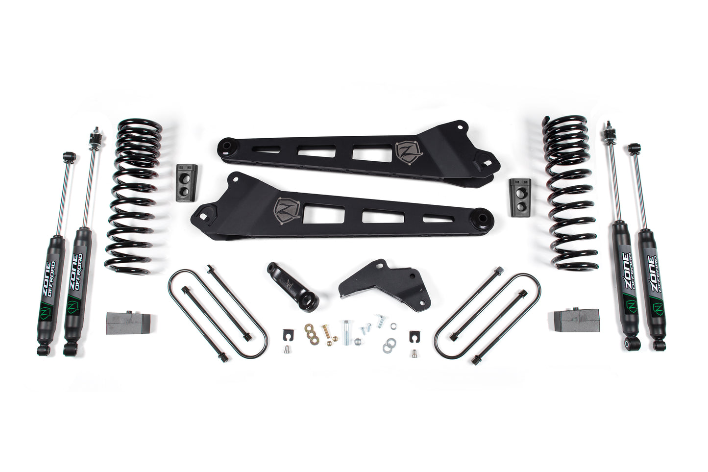 Zone Offroad 13-18 Ram 3500 4in Replacement Radius Arm Kit- Gas ZOND65N