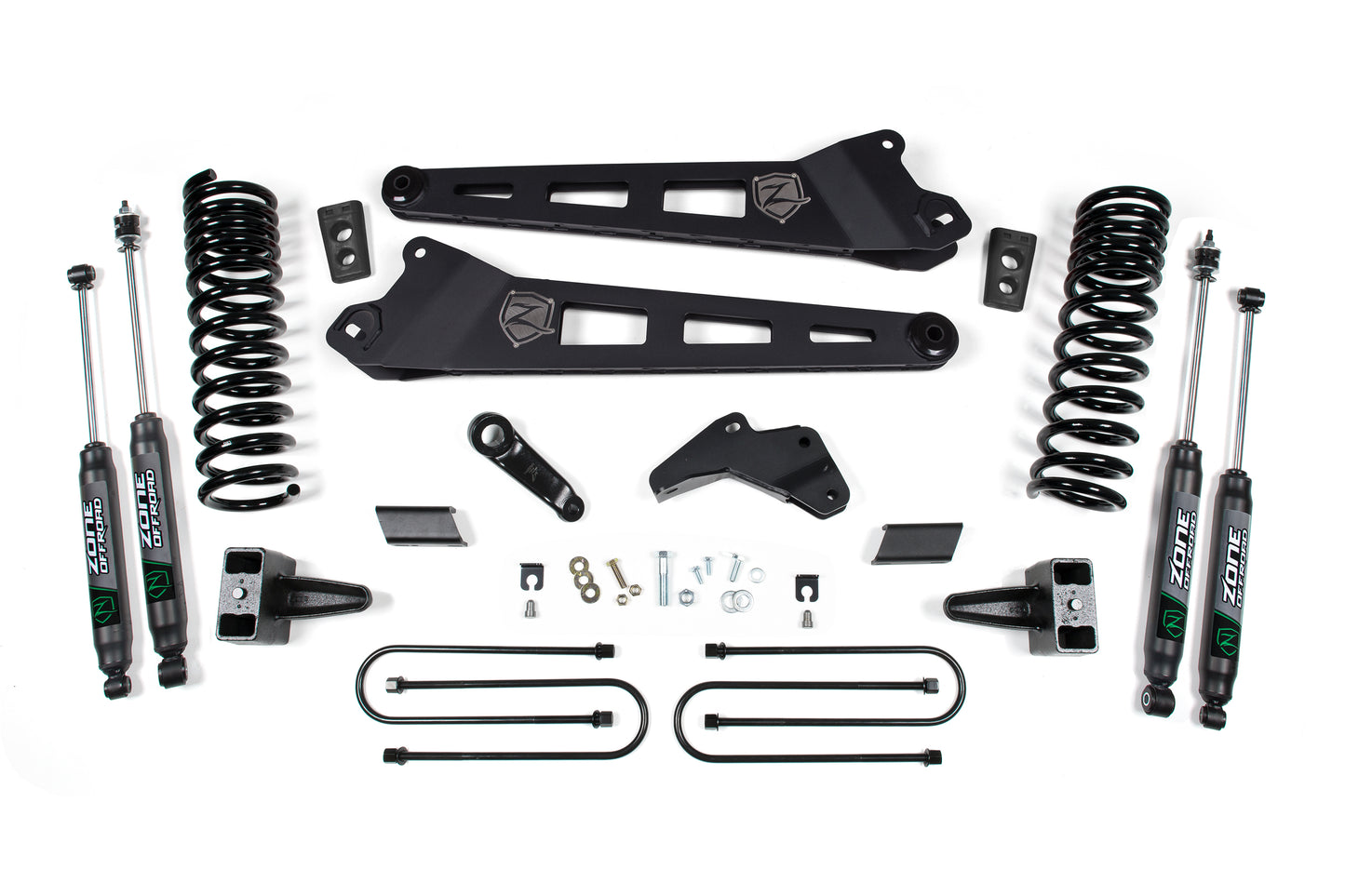 Zone Offroad 13-18 Ram 3500 5.5 Replacement Radius Arm Kit- Gas ZOND67N