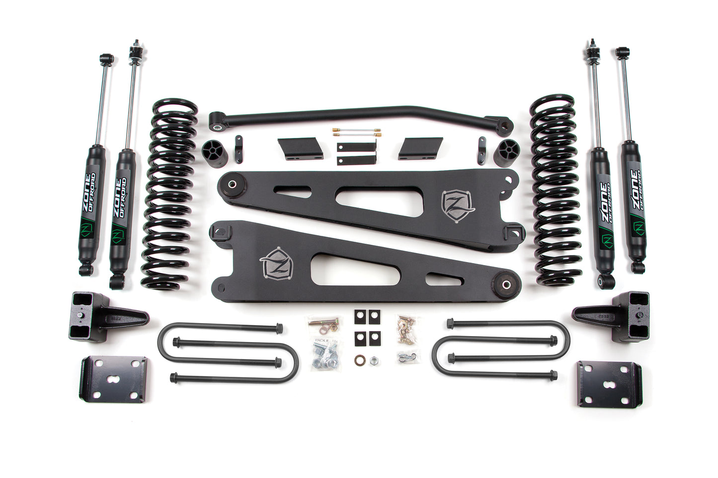 Zone Offroad 11-12 Ford SuperDuty 4in Radius Arm System - Diesel ZONF25N
