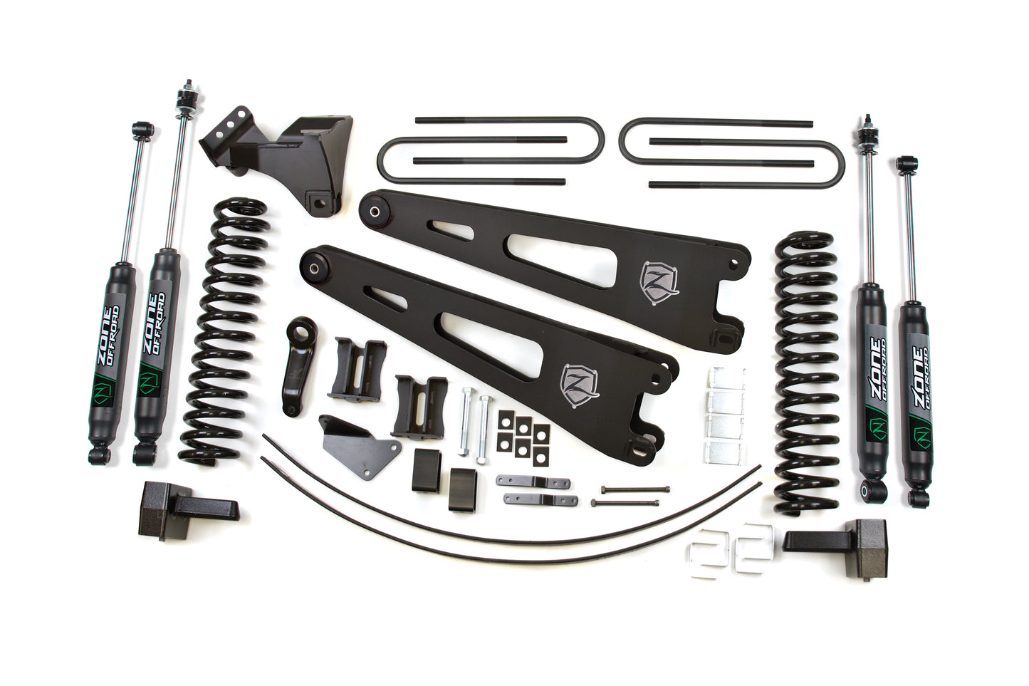 Zone Offroad 05-07 Ford SuperDuty 6in Gas ZONF39N