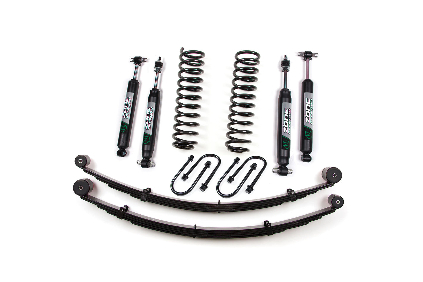 Zone Offroad 84-01 3in XJ w/Rear Springs-Dana 35 ZONJ22N