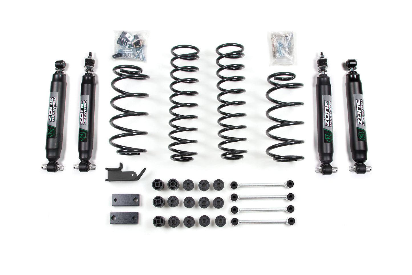 Zone Offroad 97-06 Jeep TJ 4.25in Combo Lift Kit ZONJ25N