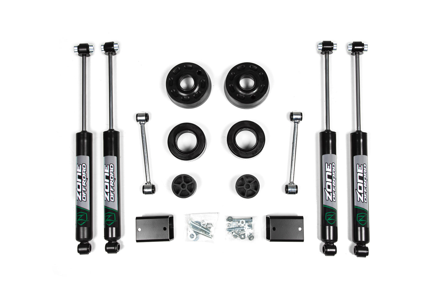Zone Offroad 18-21 Jeep JL 2in Spacer Lift Kit ZONJ30N