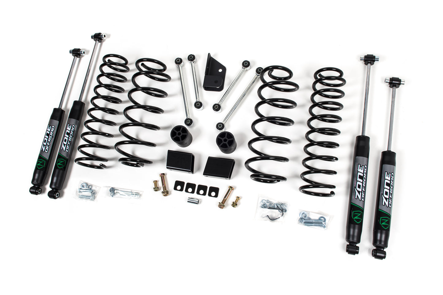 Zone Offroad 18-21 Jeep JL 2Dr 3in Suspension System ZONJ33N