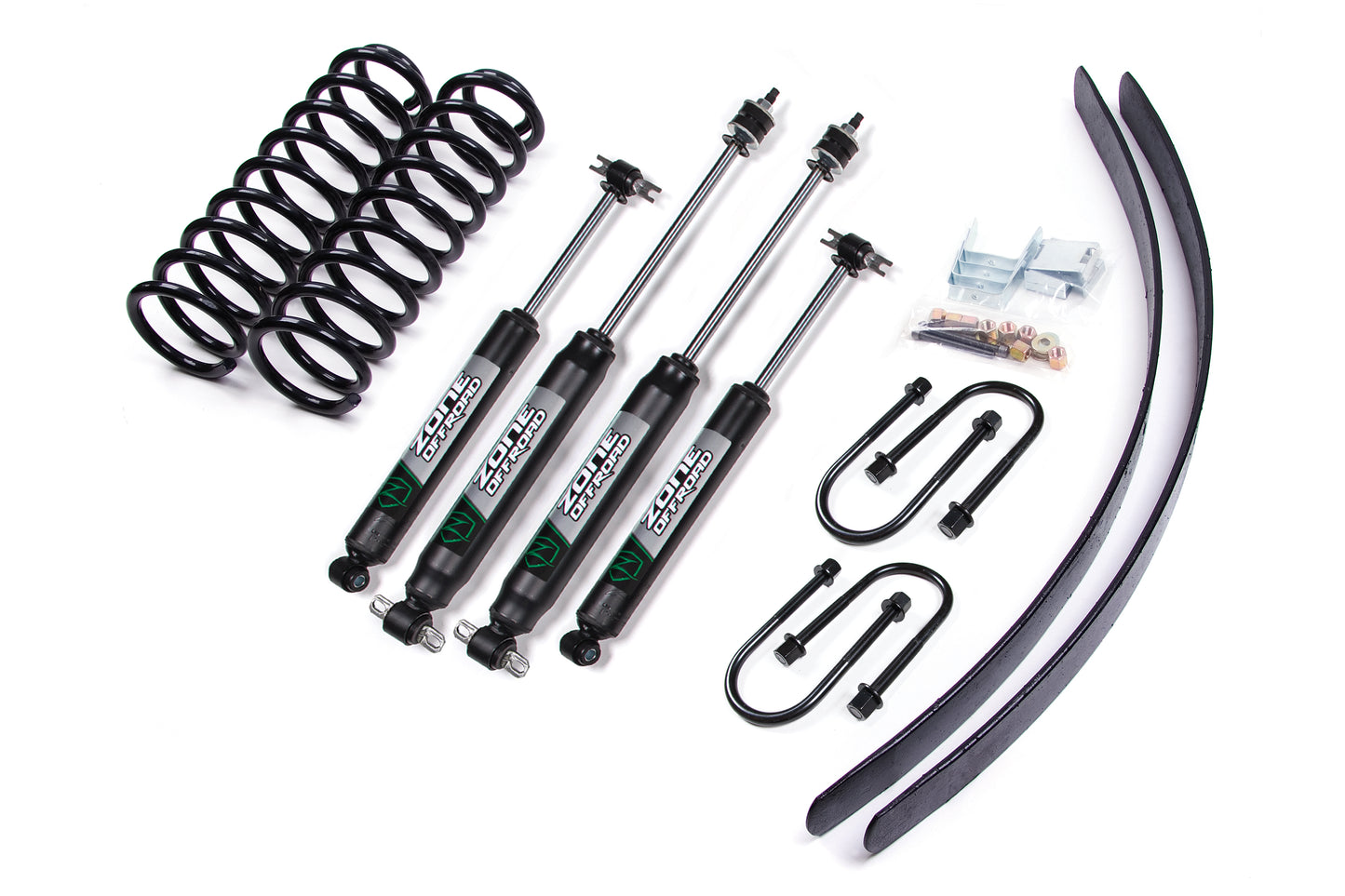 Zone Offroad 84-01 Jeep XJ 3in Kit w/Chrysler Axle ZONJ6N