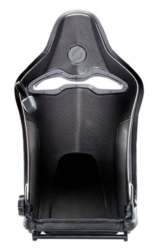 Sparco SPX Gloss Black Red Carbon Left Seat