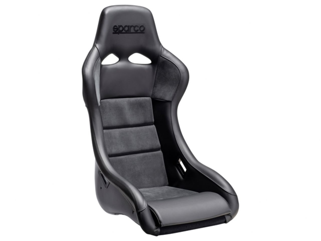Sparco Seat QRT Performance OEM Italian Leather and Alcantara, Black