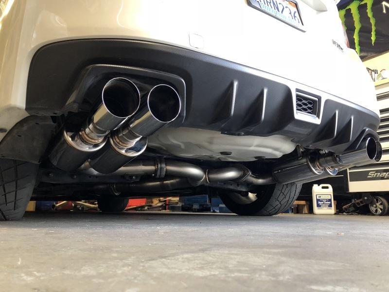 MXP 2017+ Subaru WRX/STI SUS401 Comp RS Exhaust System w/Quad Tips MXCRVA Main Image