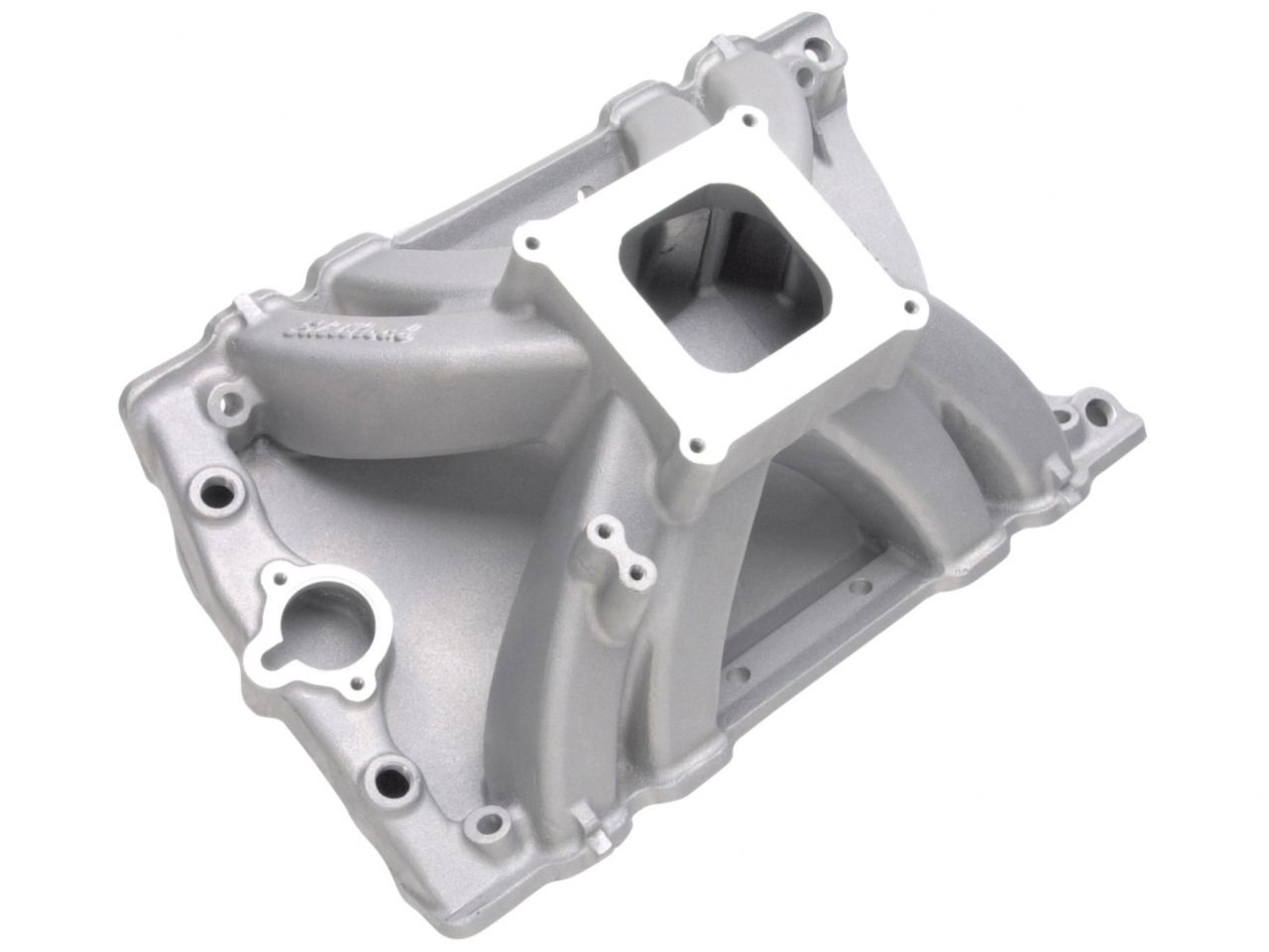 Edelbrock Manifold, Victor Olds With Standard Squarebore Flange