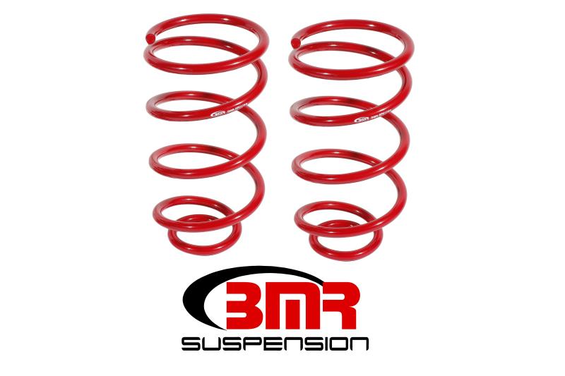 BMR 64-66 A-Body Rear Lowering Springs - Red SP017R Main Image