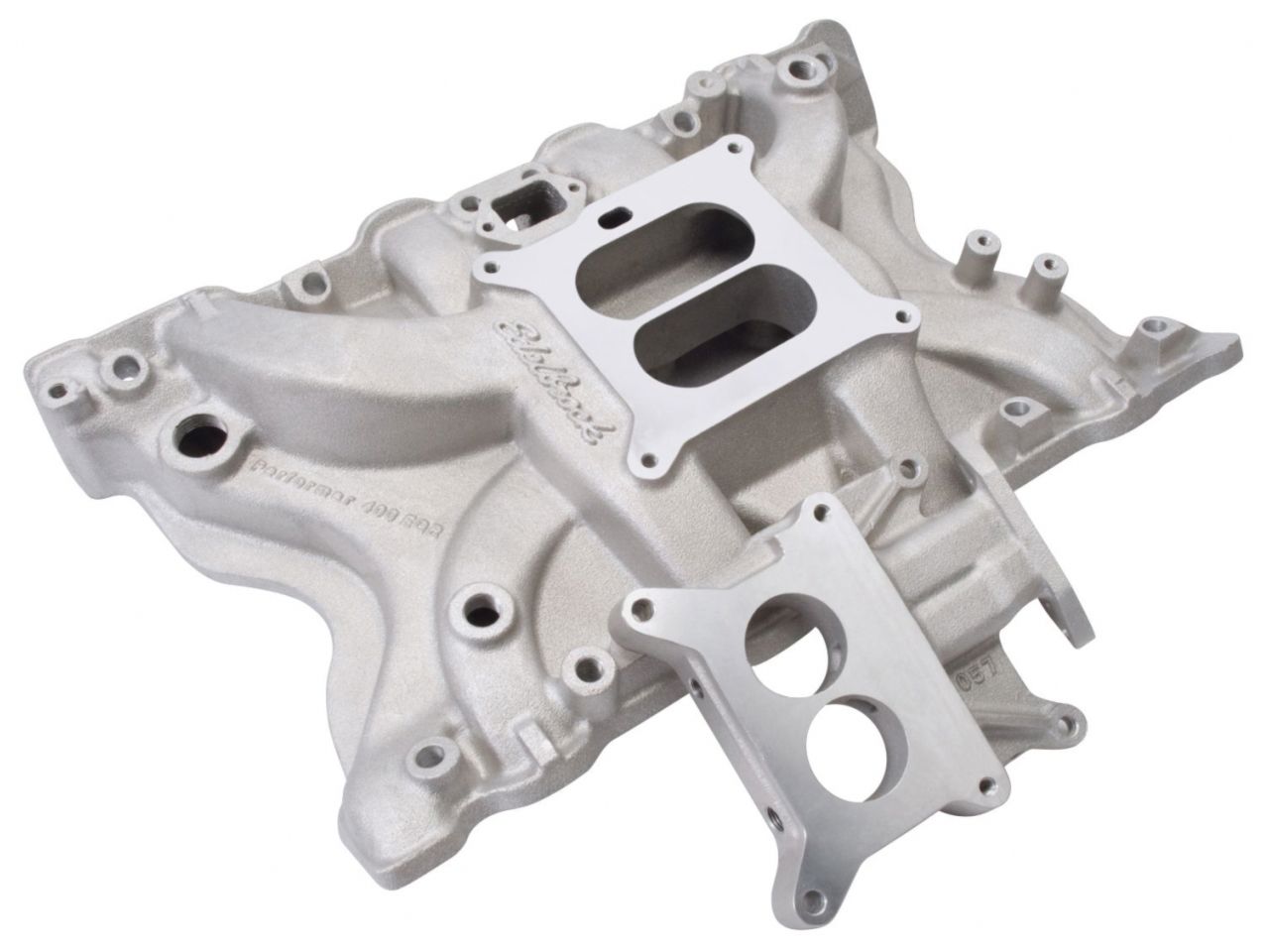 Edelbrock Performer 400-2V Manifold, 351M/400M Fords, w/EGR