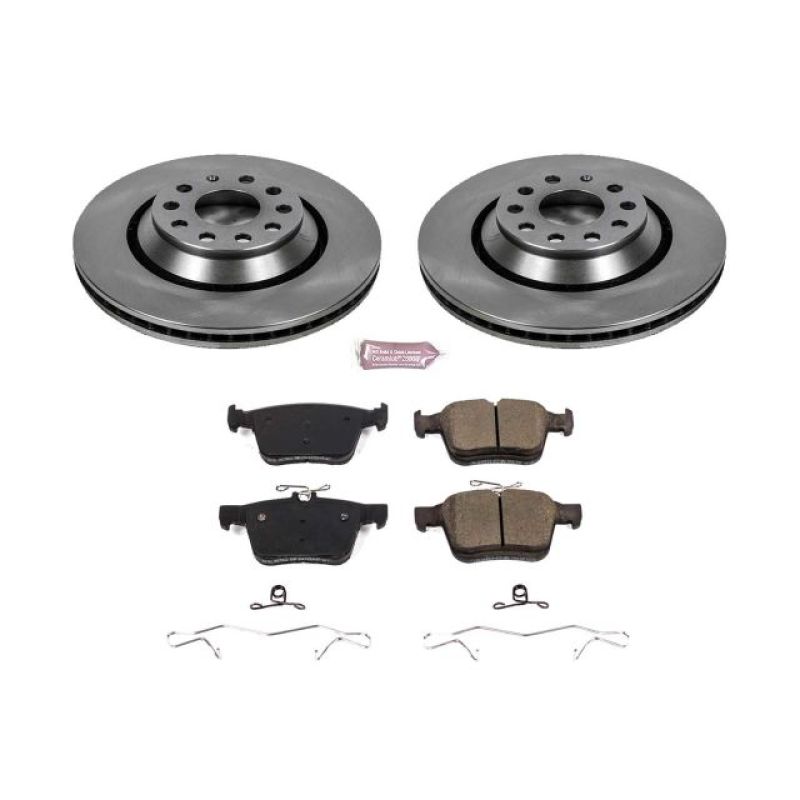 PowerStop PSB Autospecialty Kit Brakes, Rotors & Pads Brake Kits - OE main image