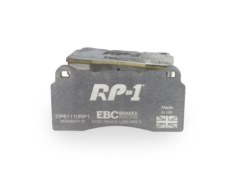 EBC Racing 2017+ Tesla Model 3 (RWD) RP-1 Front Brake Pads DP81110RP1 Main Image