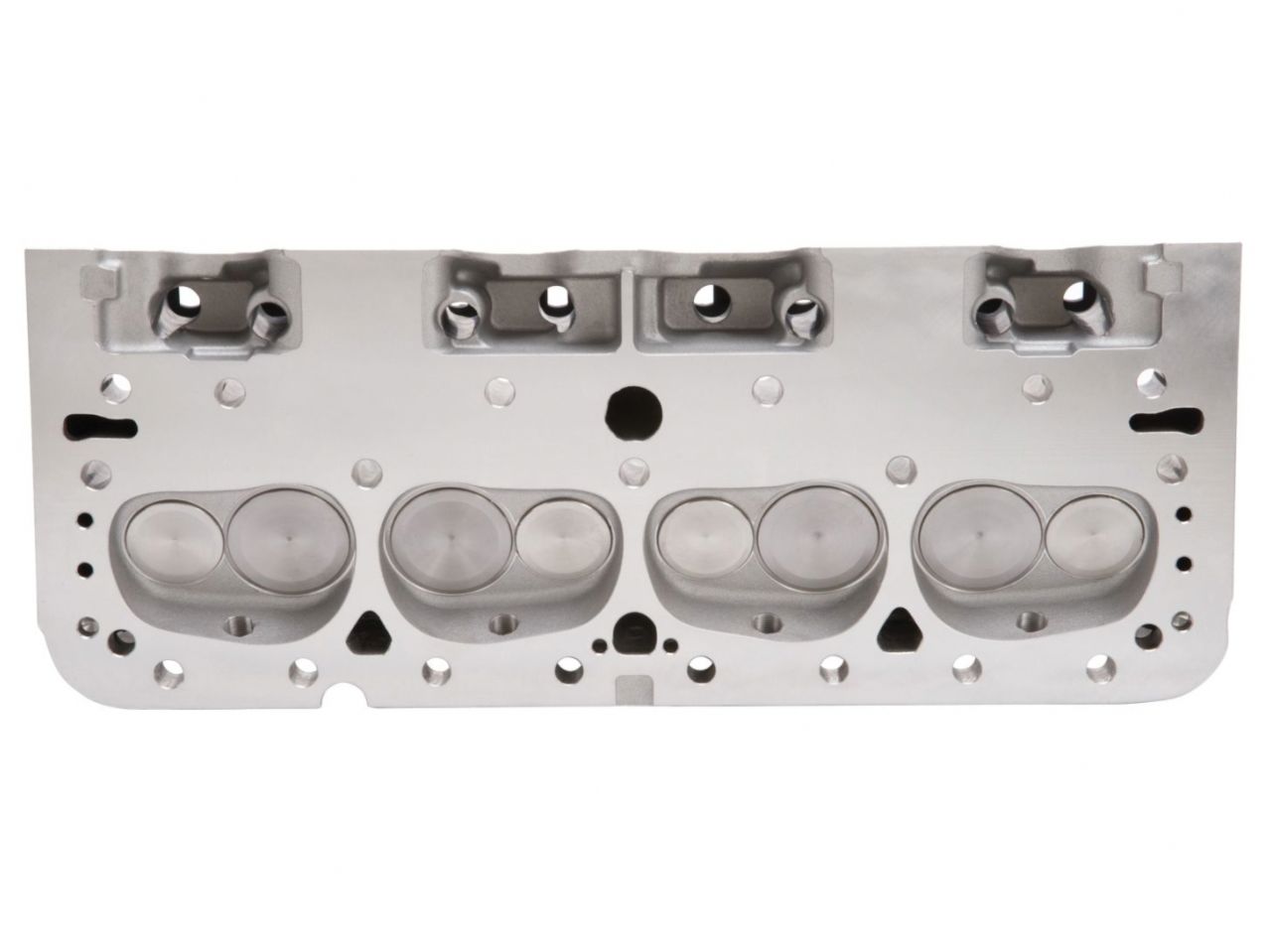 Edelbrock Cylinder Head, E-Street, SB Chevrolet 70CC (Complete, Pair)