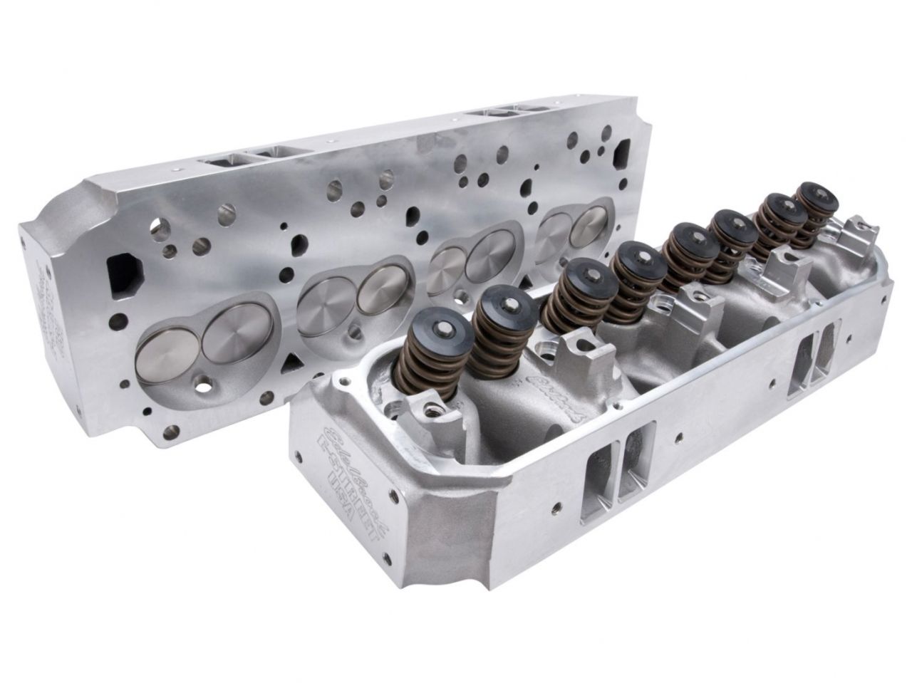 Edelbrock Cylinder Head, E-Street, Big-Block Chrysler, 75CC Chamber, Complete