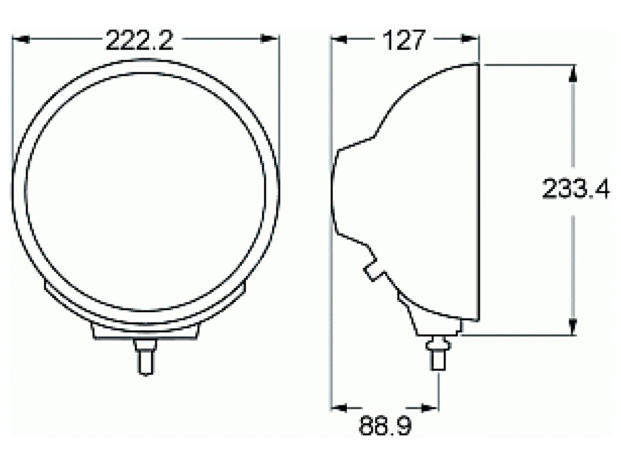 Hella Driving Lamp