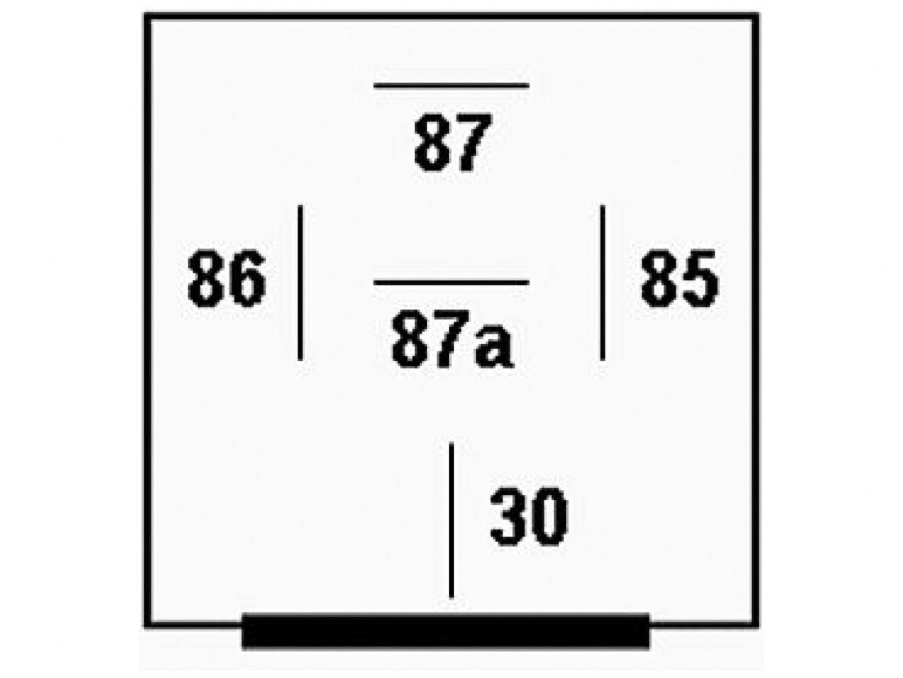 Hella Mini ISO Relay 12V (Single)