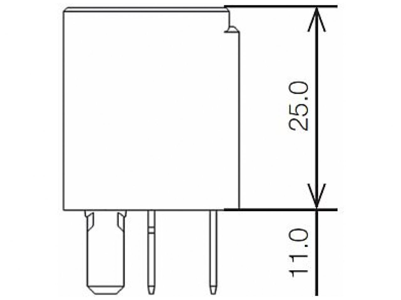 Hella Relay Socket Micro 5 Term W/ Bracket, Qty: 1 Connector Block