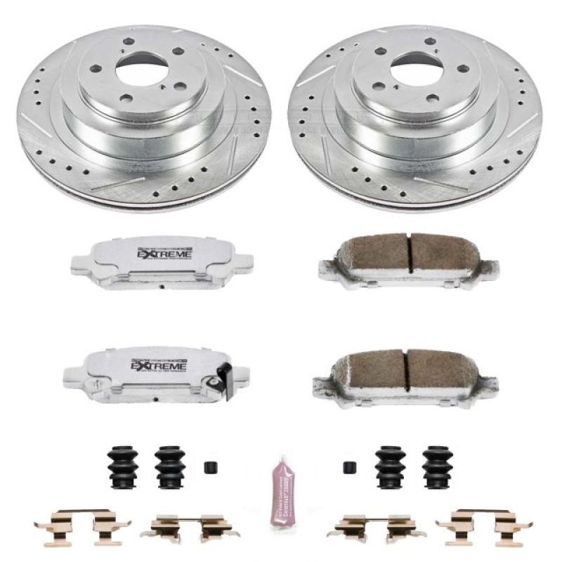 PowerStop PSB Z26 Street Warrior Kit Brakes, Rotors & Pads Brake Kits - Performance D&S main image