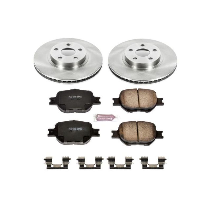 PowerStop PSB Autospecialty Kit Brakes, Rotors & Pads Brake Kits - OE main image