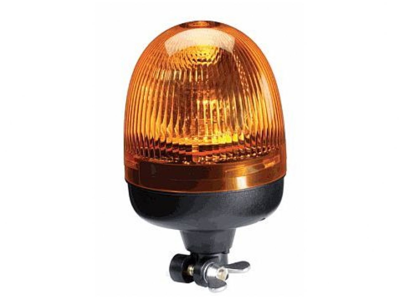 Hella Rota Compact 12V Amber Lens Beacon w/ Flexible Pole Mount