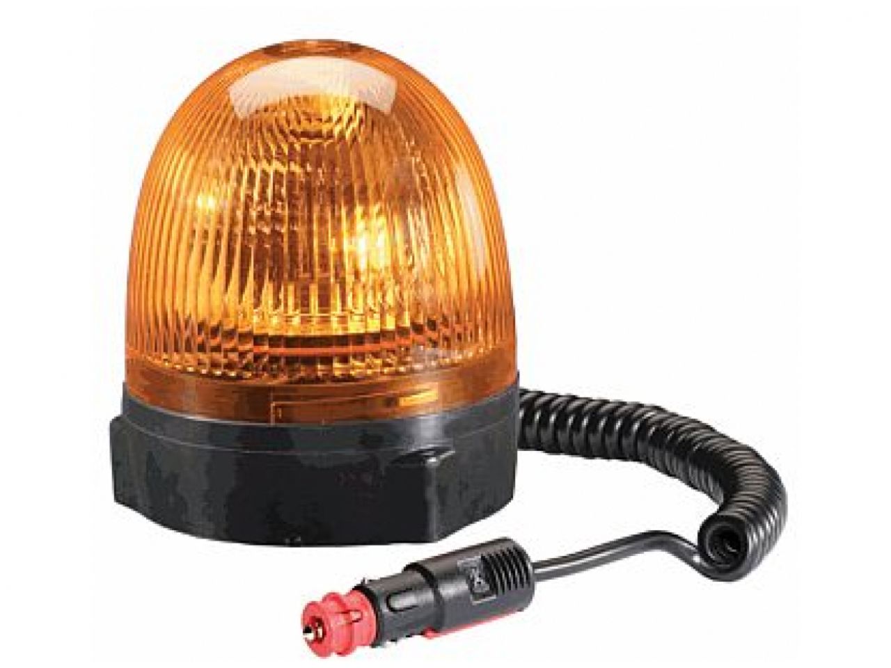 Hella Rota Compact 12V Amber Lens Beacon w/ Flexible Pole Mount