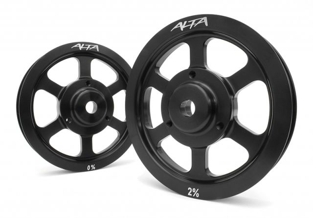 Alta Performance  Lightened Crank Pulleys For R53 Supercharged Engine