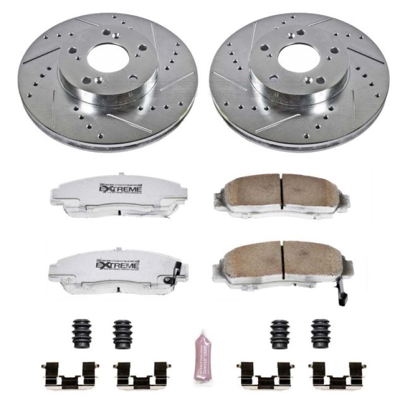 PowerStop PSB Z26 Street Warrior Kit Brakes, Rotors & Pads Brake Kits - Performance D&S main image