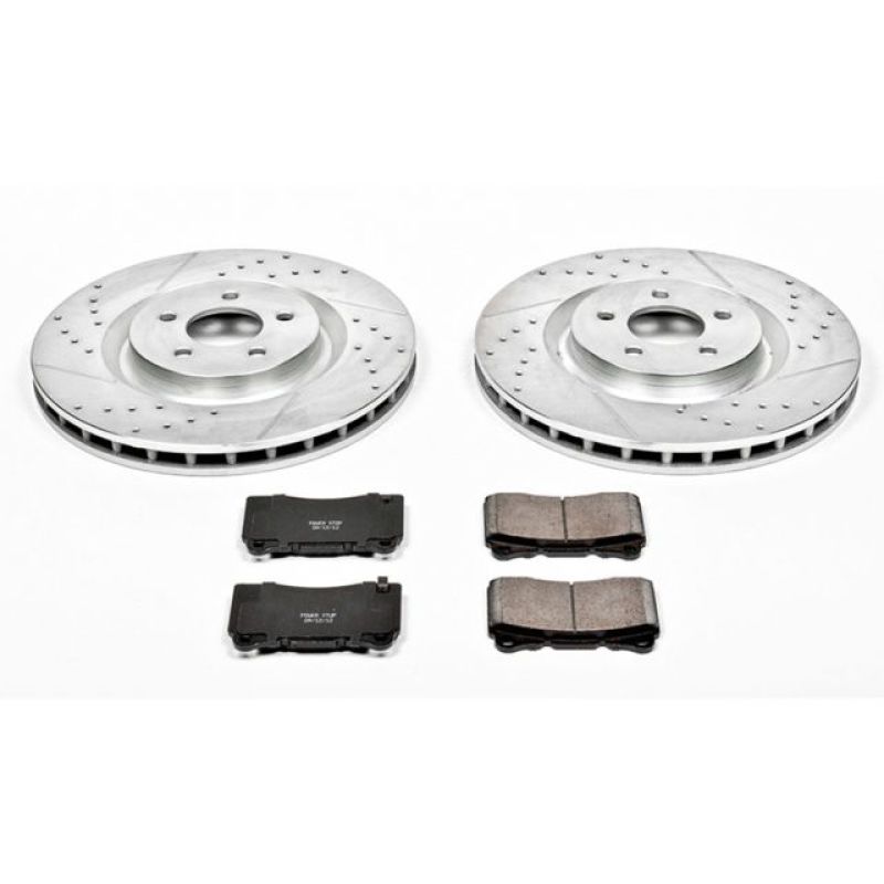 PowerStop PSB Z23 Evolution Kit Brakes, Rotors & Pads Brake Kits - Performance D&S main image