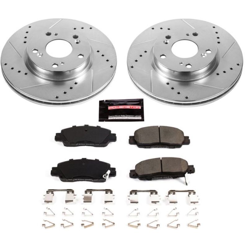 PowerStop PSB Z23 Evolution Kit Brakes, Rotors & Pads Brake Kits - Performance D&S main image