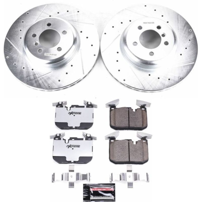 PowerStop PSB Z26 Street Warrior Kit Brakes, Rotors & Pads Brake Kits - Performance D&S main image