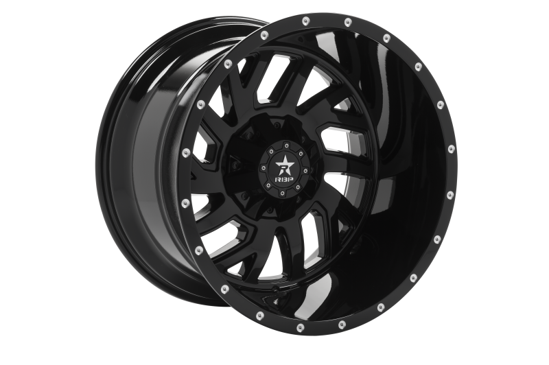 RBP 65R Glock 22x14 Blank BP / -76mm Offset 78mm CB Gloss Black Wheel 65R-2214-00-76FB Main Image