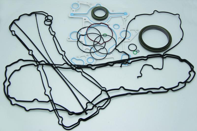 Cometic Street Pro 03-08 Ford 6.0L Powerstroke Diesel V8 Bottom End Gasket Kit PRO3005B Main Image