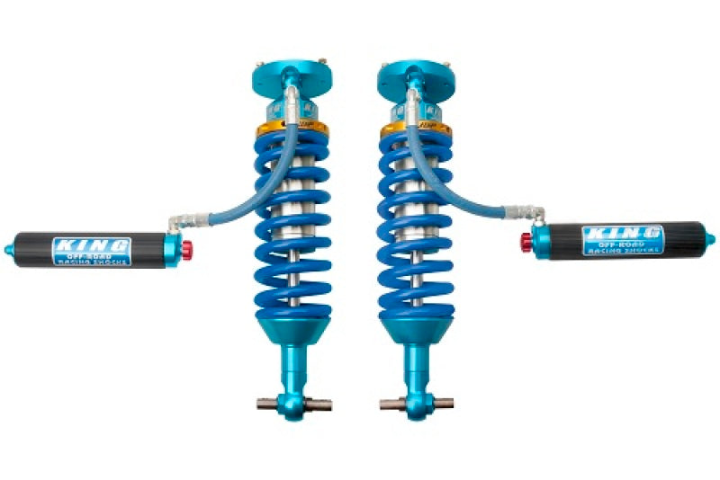 King Shocks 19+ Chevrolet Silverado 1500 Front 3.0 Dia Remote Res Coilover w/Adj/Int Bypass (Pair) 33700-132A