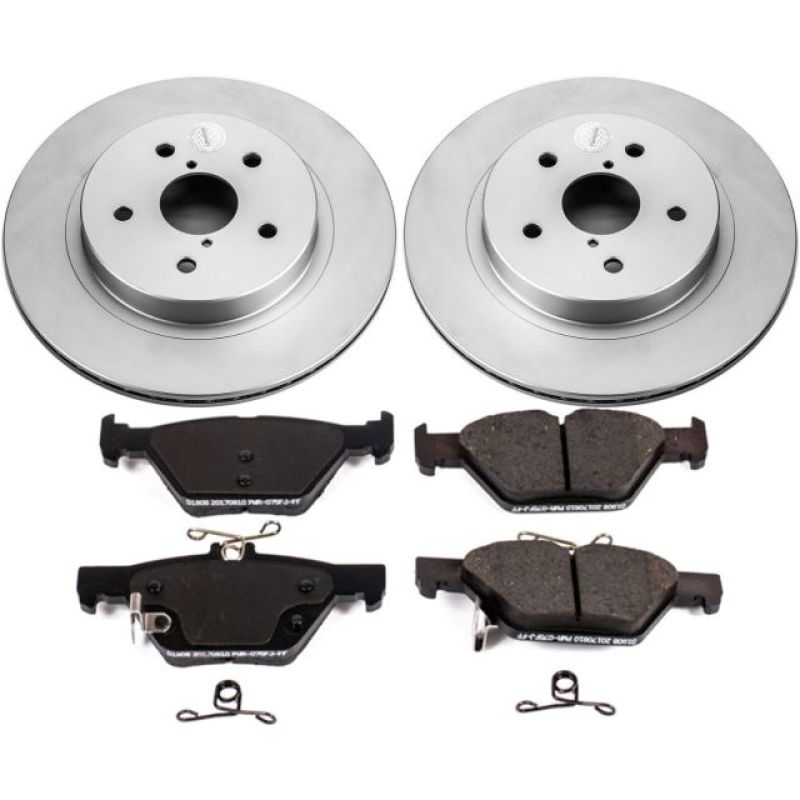 PowerStop PSB Z17 Evolution Coated Kit Brakes, Rotors & Pads Brake Kits - Performance Blank main image