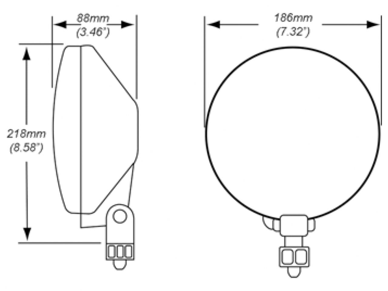 Hella Lamp 700FF DRV H3