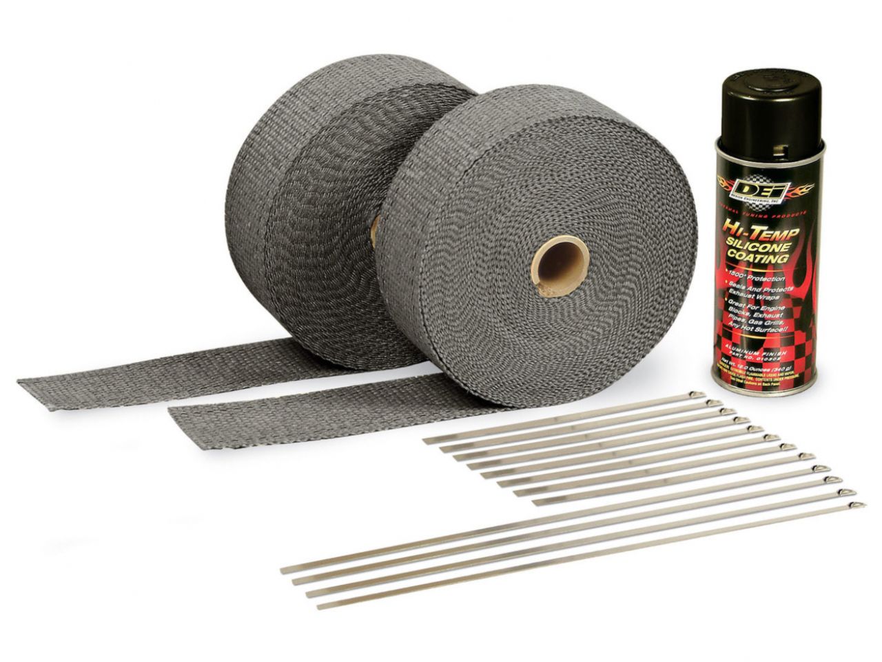 DEI Automotive Exhaust & Header Wrap Kit - Black HT Coating