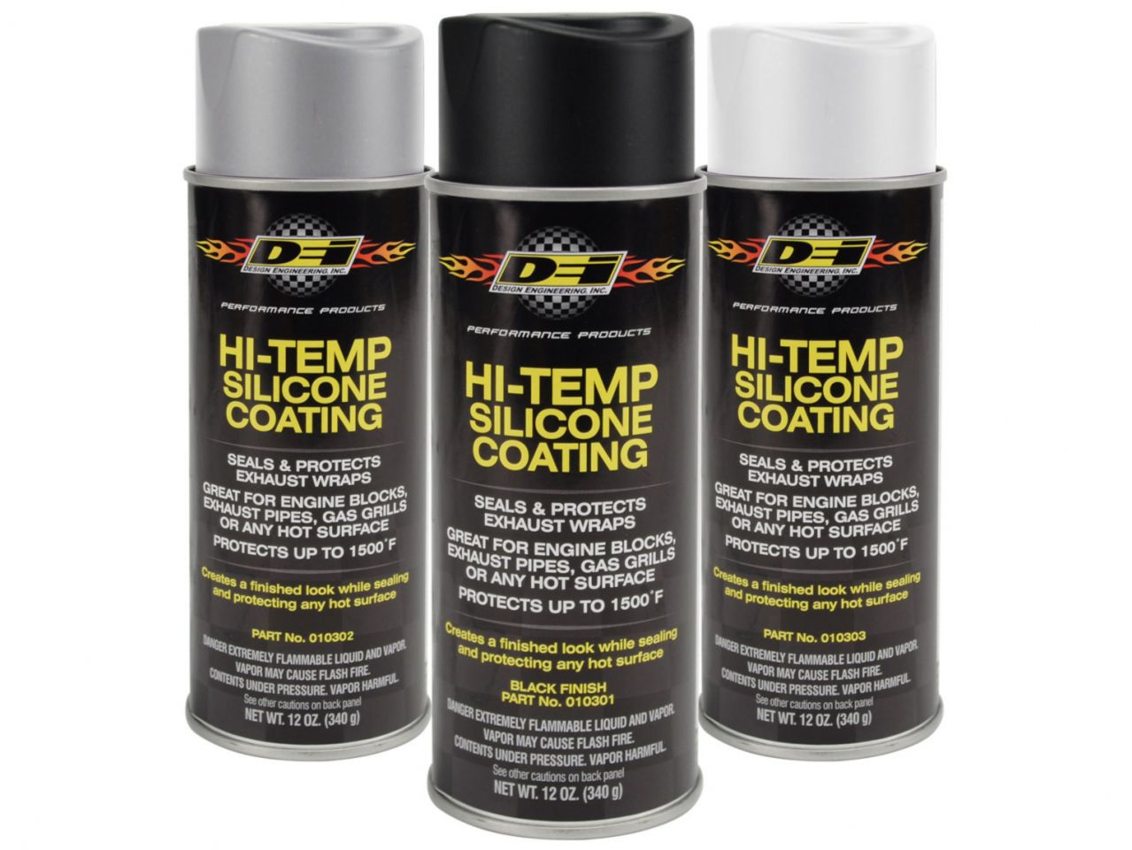 DEI Hi-Temp Silicone Coating Spray-White