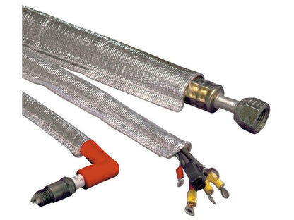 DEI Heat Sheath-Aluminized Sleeving 1-1/4 x 36" - Sewn