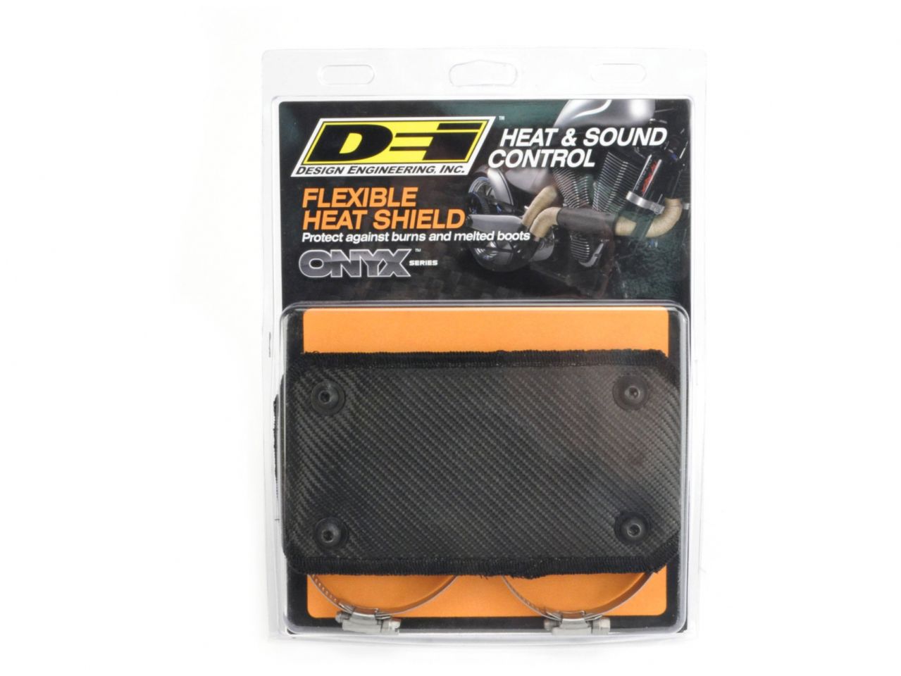DEI Flexible Heat Pipe Shield 4in x 8in, Onyx Series