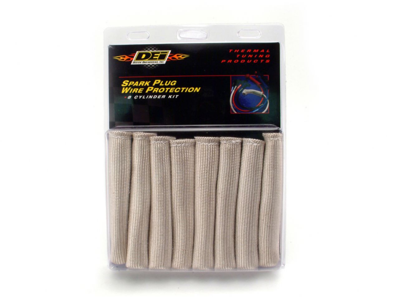 DEI Titanium Protect-A-Boot - Spark Plug Boot Protectors 6" - 2-pack