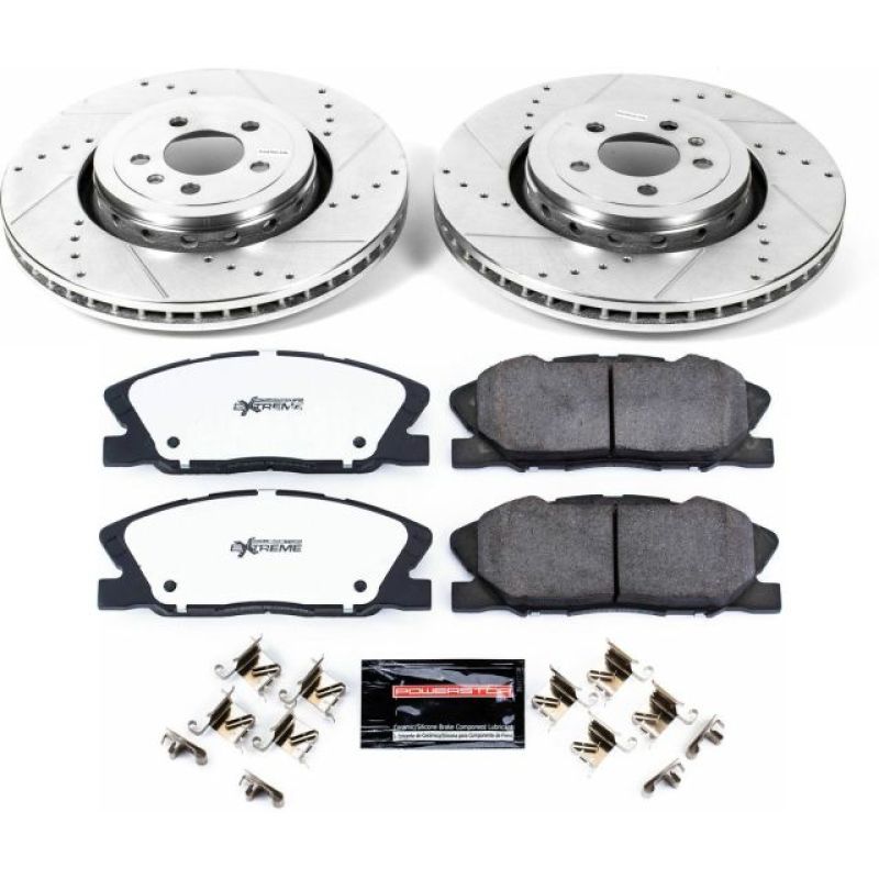 PowerStop PSB Z26 Street Warrior Kit Brakes, Rotors & Pads Brake Kits - Performance D&S main image