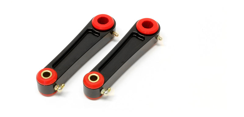 BMR 05-10 S197 Mustang Rear Billet Aluminum Sway Bar End Links - Black Anodized SB025