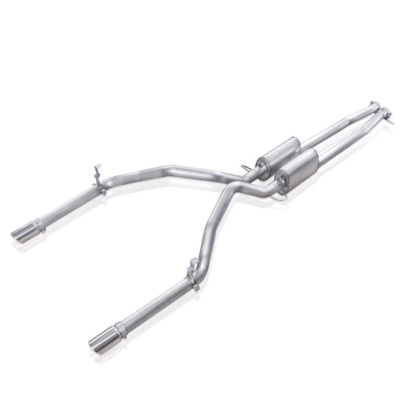 Stainless Works Chevy Silverado/GMC Sierra 2007-16 5.3L/6.2L Exhaust Under Bumper Exit CT14CBUB Main Image