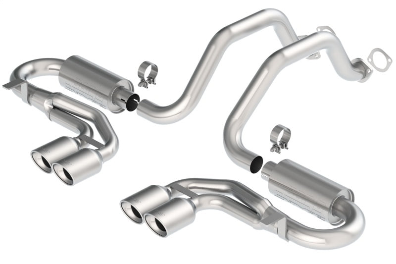 Borla BOR Cat Back S-Type Exhaust, Mufflers & Tips Catback main image