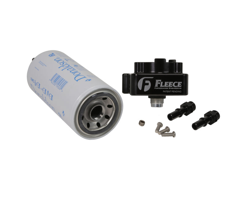 Fleece Performance 17-19 GM Duramax 6.6L L5P Fuel Filter Upgrade Kit FPE-L5P-FFBA-1719