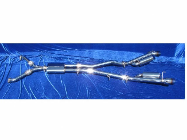Motordyne  Md-Shockwave Eg37-Sedan W/4.5"Blue Rolled Tips 149Cu