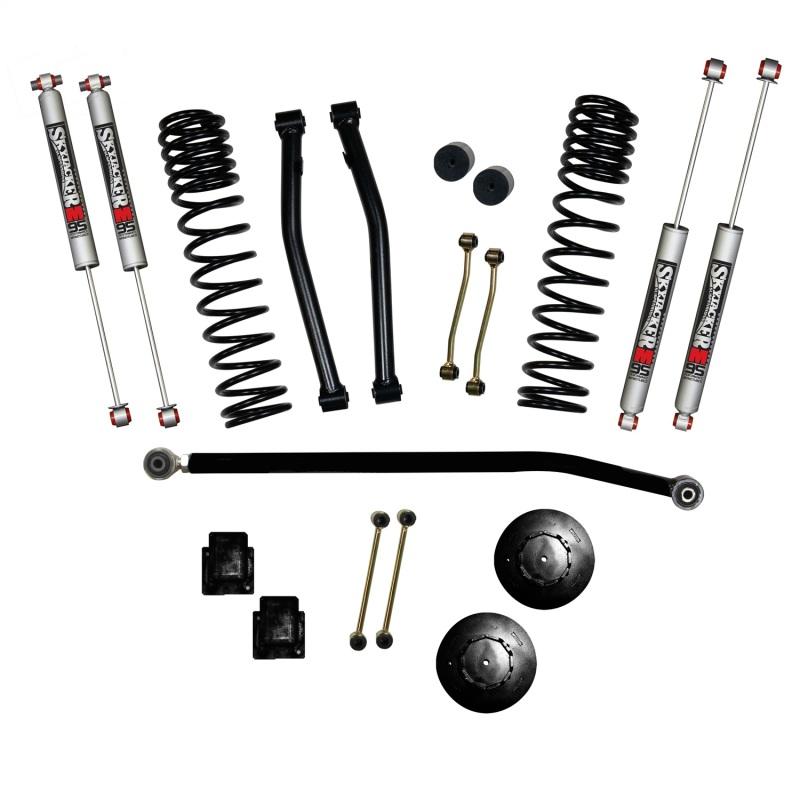 Skyjacker 2020 Jeep Gladiator JT Non-Rubicon Suspension Lift Kit 3.5in Fr 2in Rr w/M95 Mono Shocks G350PMLT Main Image